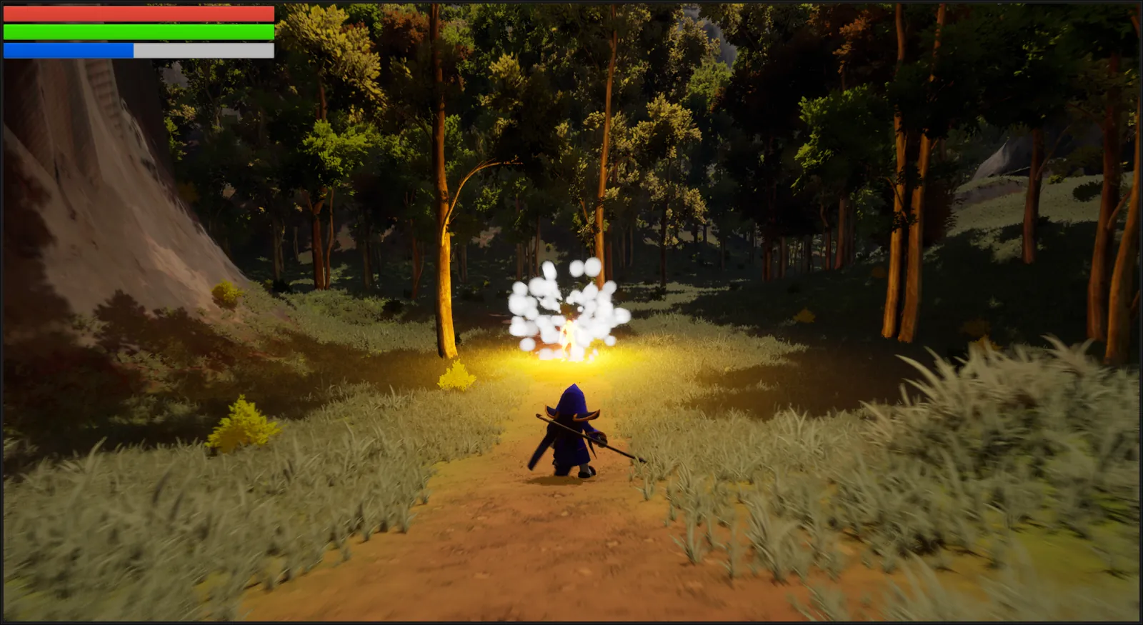 Fireball attack